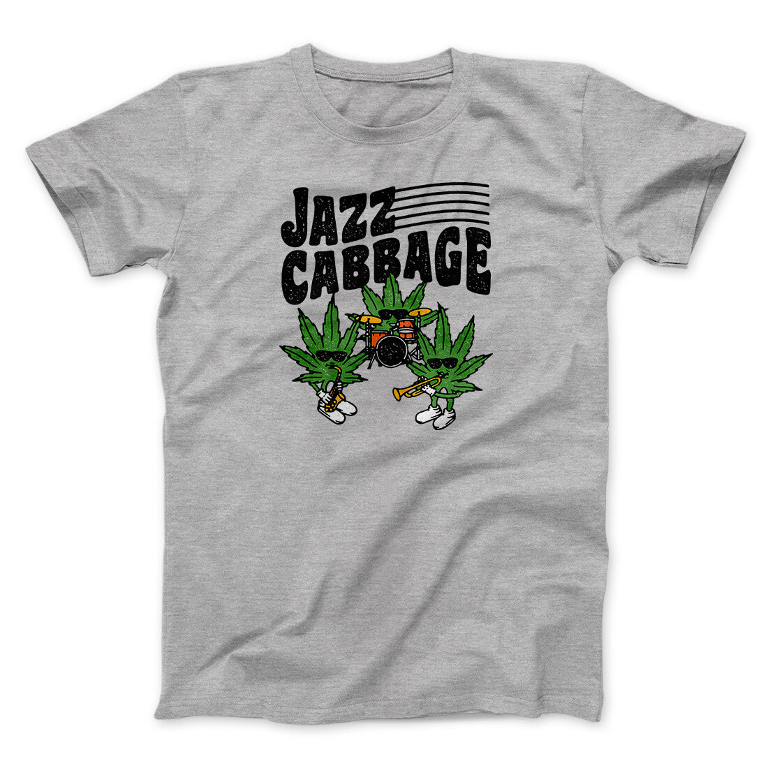 Jazz Cabbage Funny Men/Unisex T-Shirt | Funny Shirt from Famous In Real Life
