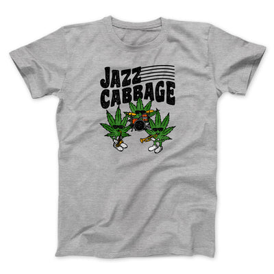 Jazz Cabbage Funny Men/Unisex T-Shirt Athletic Heather | Funny Shirt from Famous In Real Life