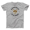 Happiness Is A Corgi Men/Unisex T-Shirt Athletic Heather | Funny Shirt from Famous In Real Life