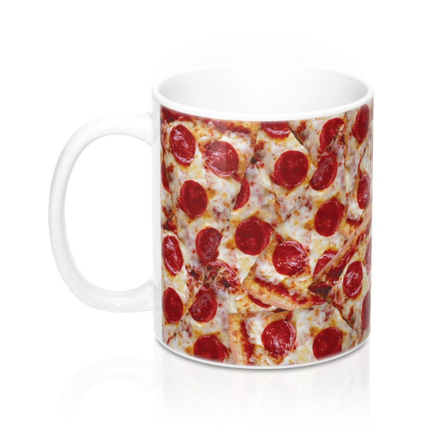 Pizza Coffee Mug | Funny Shirt from Famous In Real Life