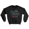 Double Deuce Ugly Sweater Black | Funny Shirt from Famous In Real Life