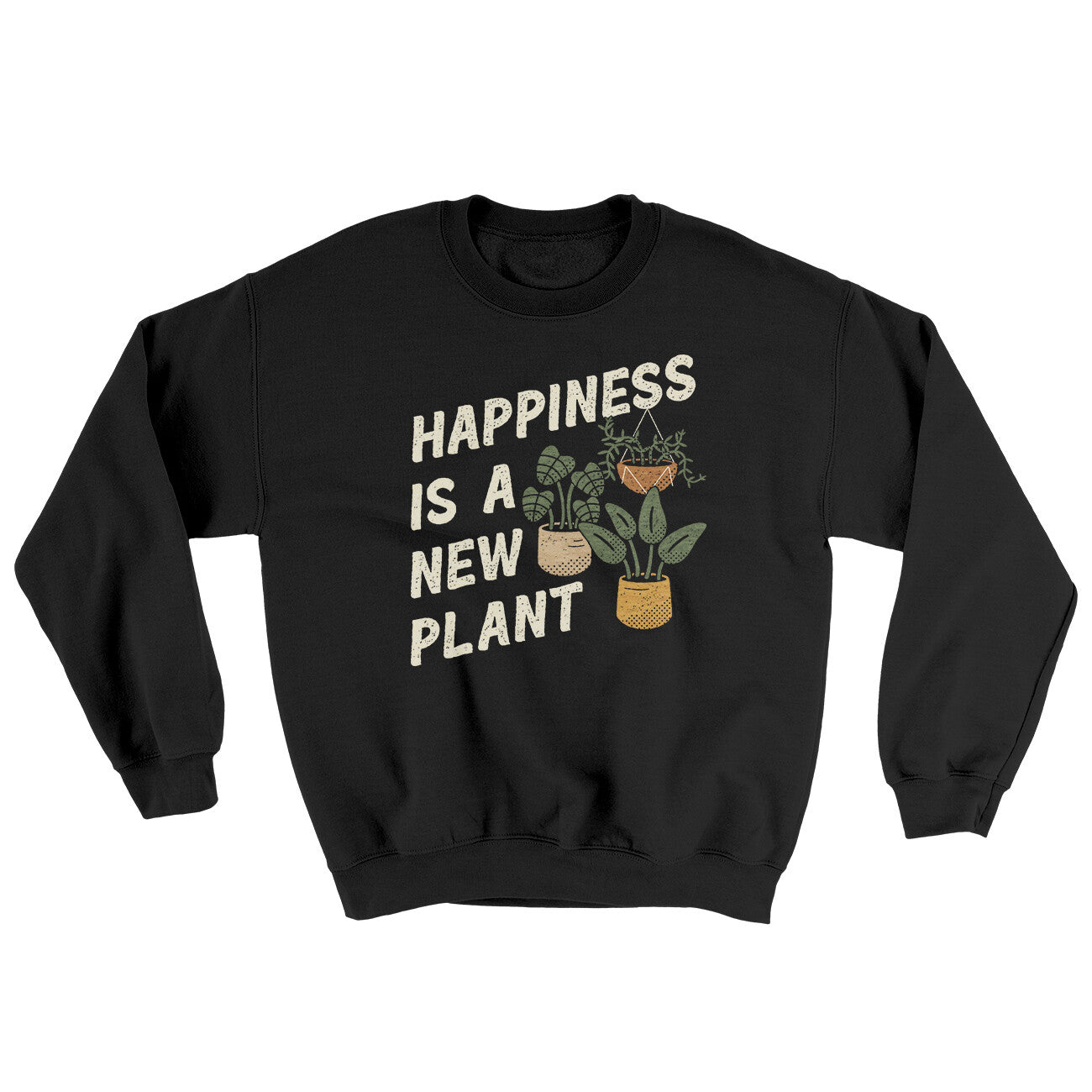 Happiness Is A New Plant Ugly Sweater | Funny Shirt from Famous In Real Life