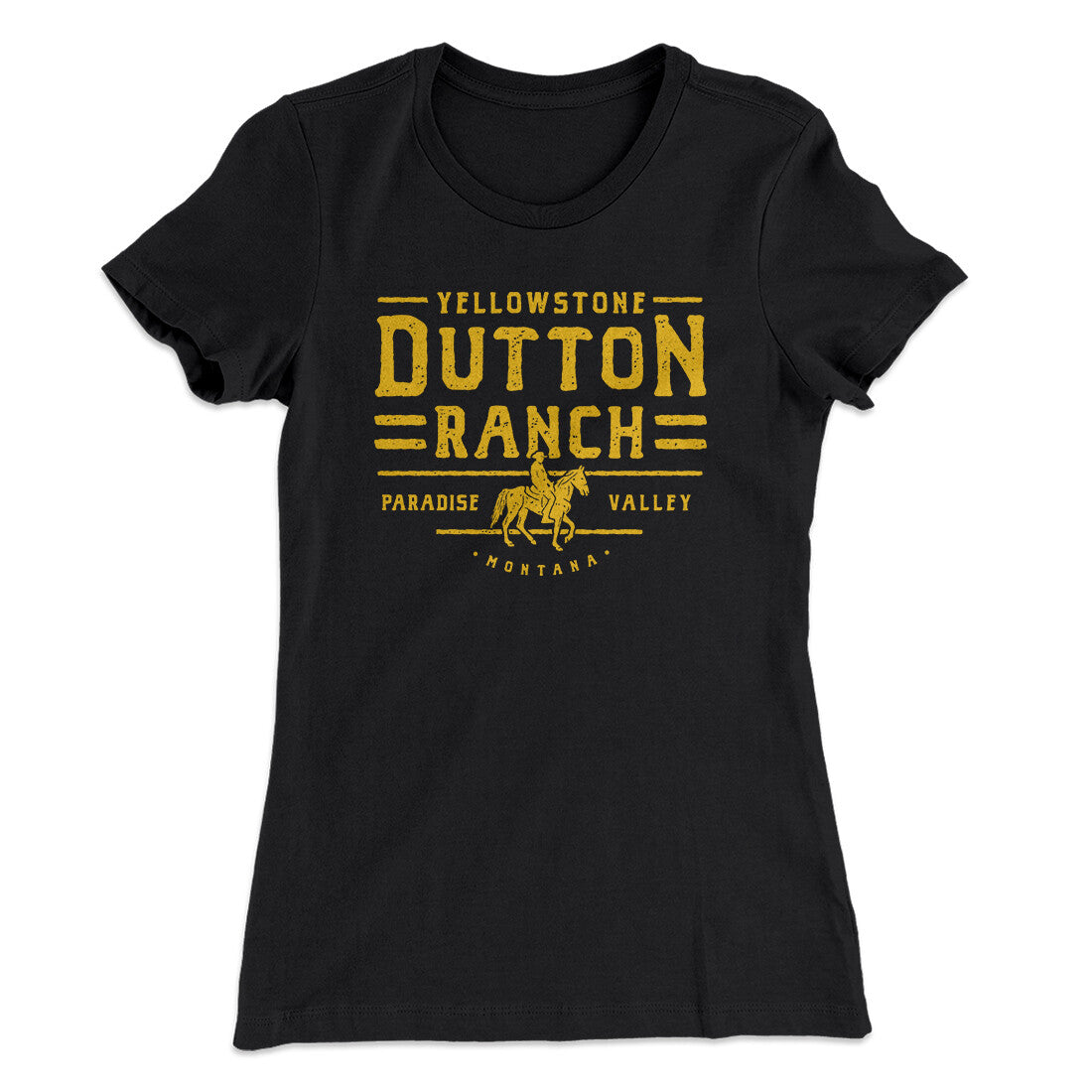 Yellowstone Dutton Ranch Women's T-Shirt | Funny Shirt from Famous In Real Life
