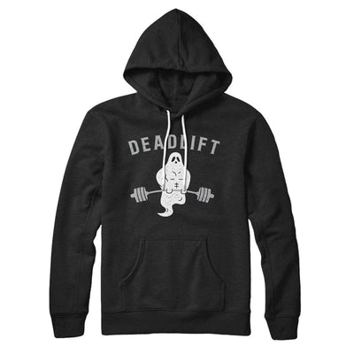 Deadlift - Ghost Hoodie Black | Funny Shirt from Famous In Real Life