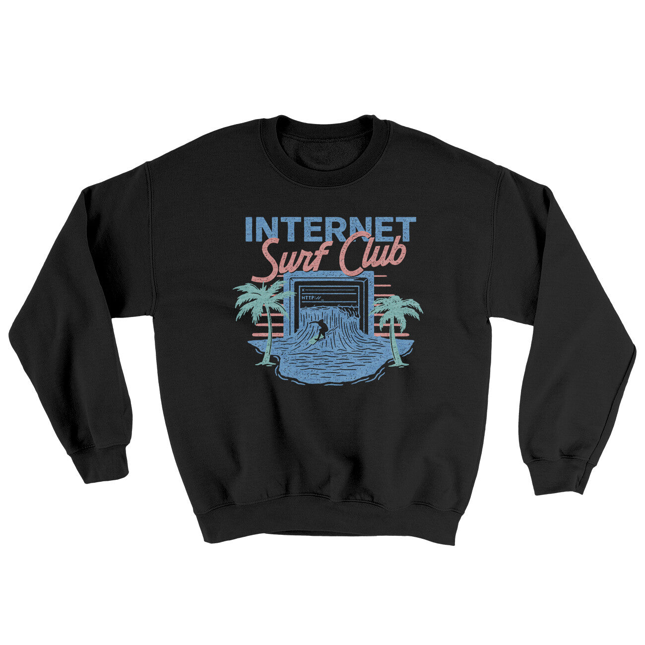 Internet Surf Club Ugly Sweater | Funny Shirt from Famous In Real Life
