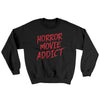 Horror Movie Addict Ugly Sweater Black | Funny Shirt from Famous In Real Life