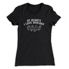 Of Quartz I Love Geology Women's T-Shirt Black | Funny Shirt from Famous In Real Life