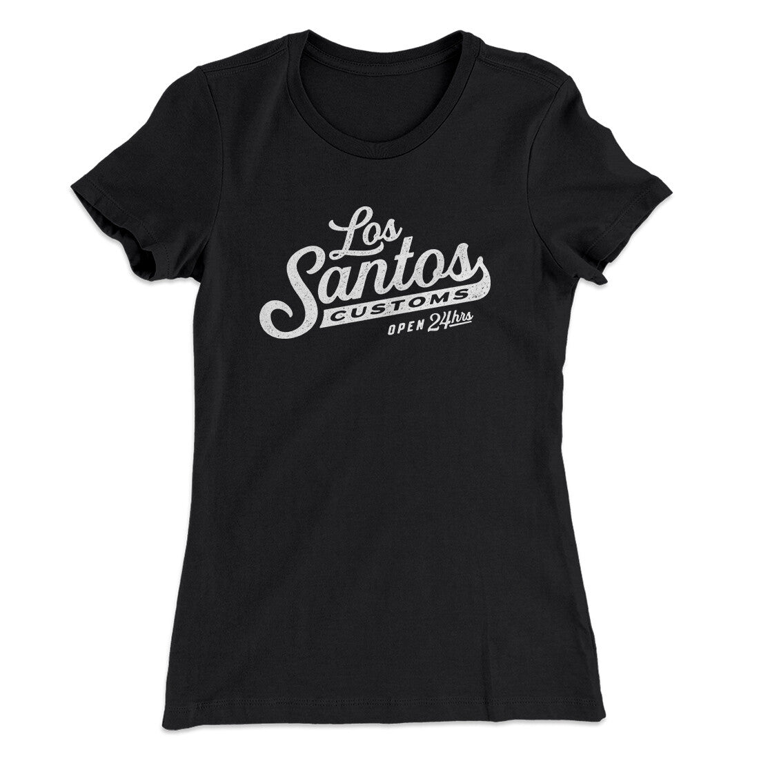 Los Santos Customs Women's T-Shirt | Funny Shirt from Famous In Real Life
