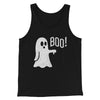 Boo - Ghost Men/Unisex Tank Top Black | Funny Shirt from Famous In Real Life