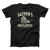 Oleson's Mercantile Funny Movie Men/Unisex T-Shirt Black | Funny Shirt from Famous In Real Life