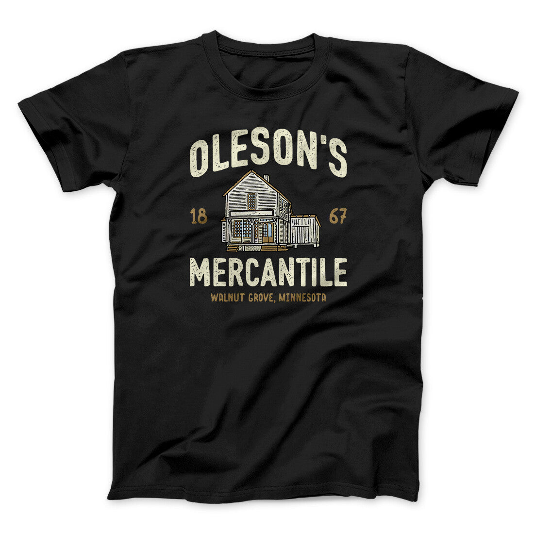 Oleson's Mercantile Funny Movie Men/Unisex T-Shirt | Funny Shirt from Famous In Real Life