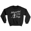 Introverted But Willing To Talk About Dogs Ugly Sweater Black | Funny Shirt from Famous In Real Life