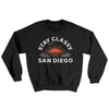 Stay Classy San Diego Ugly Sweater Black | Funny Shirt from Famous In Real Life