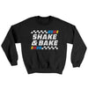 Shake And Bake Ugly Sweater Black | Funny Shirt from Famous In Real Life