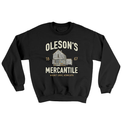 Oleson's Mercantile Ugly Sweater Black | Funny Shirt from Famous In Real Life