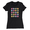 Candy Heart Anti-Valentines Women's T-Shirt Black | Funny Shirt from Famous In Real Life