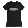 Instead Of Gifts I’m Giving Everyone My Opinion Women's T-Shirt Black | Funny Shirt from Famous In Real Life