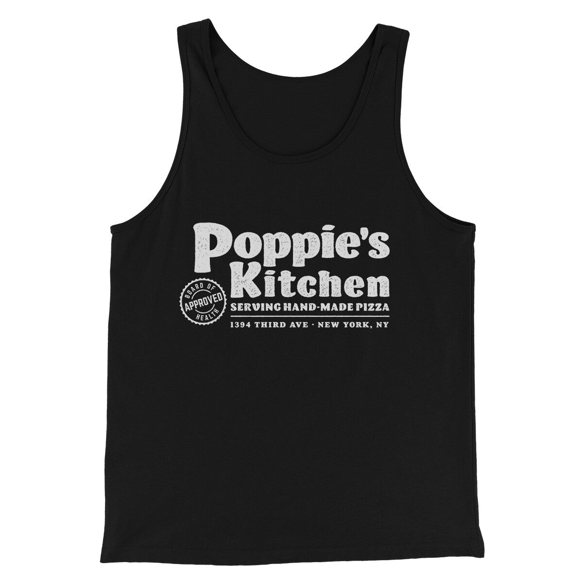 Poppies Kitchen Men/Unisex Tank Top | Funny Shirt from Famous In Real Life