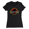 Jurassic Purr Women's T-Shirt Black | Funny Shirt from Famous In Real Life