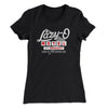 Lazy-O Motel Women's T-Shirt Black | Funny Shirt from Famous In Real Life