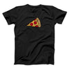 Pizza Slice Couple's Shirt Men/Unisex T-Shirt Black | Funny Shirt from Famous In Real Life
