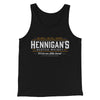 Hennigan's Scotch Whisky Men/Unisex Tank Top Black | Funny Shirt from Famous In Real Life