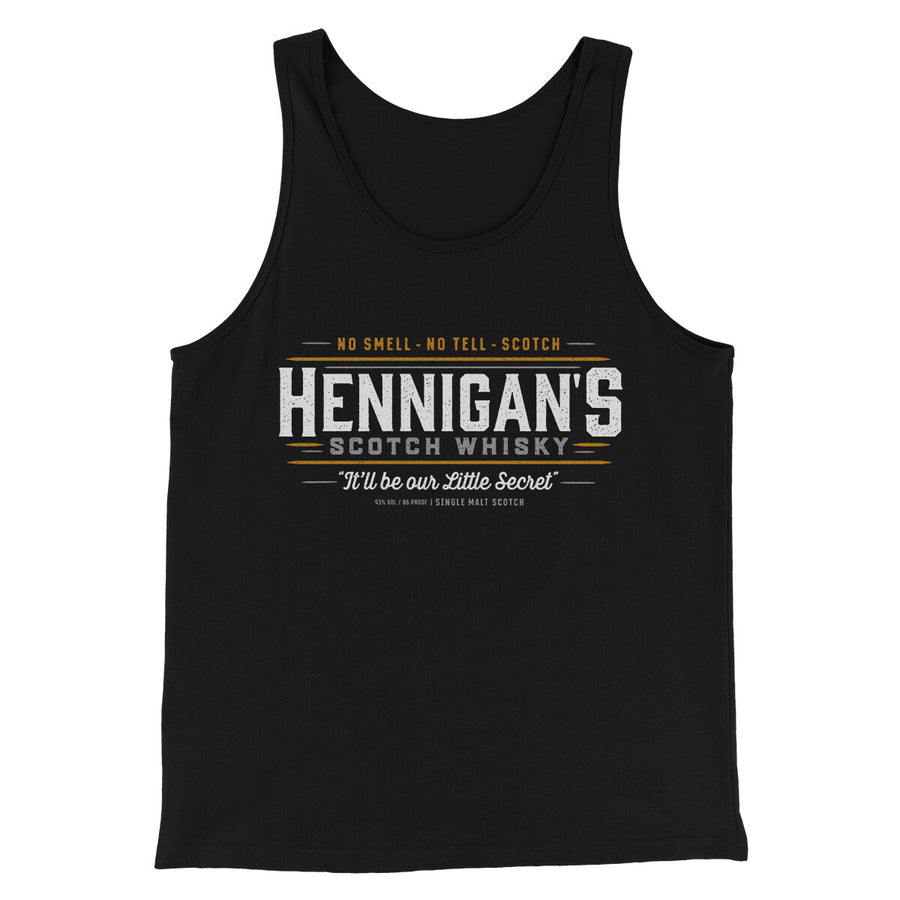 Hennigan's Scotch Whisky Men/Unisex Tank Top | Funny Shirt from Famous In Real Life