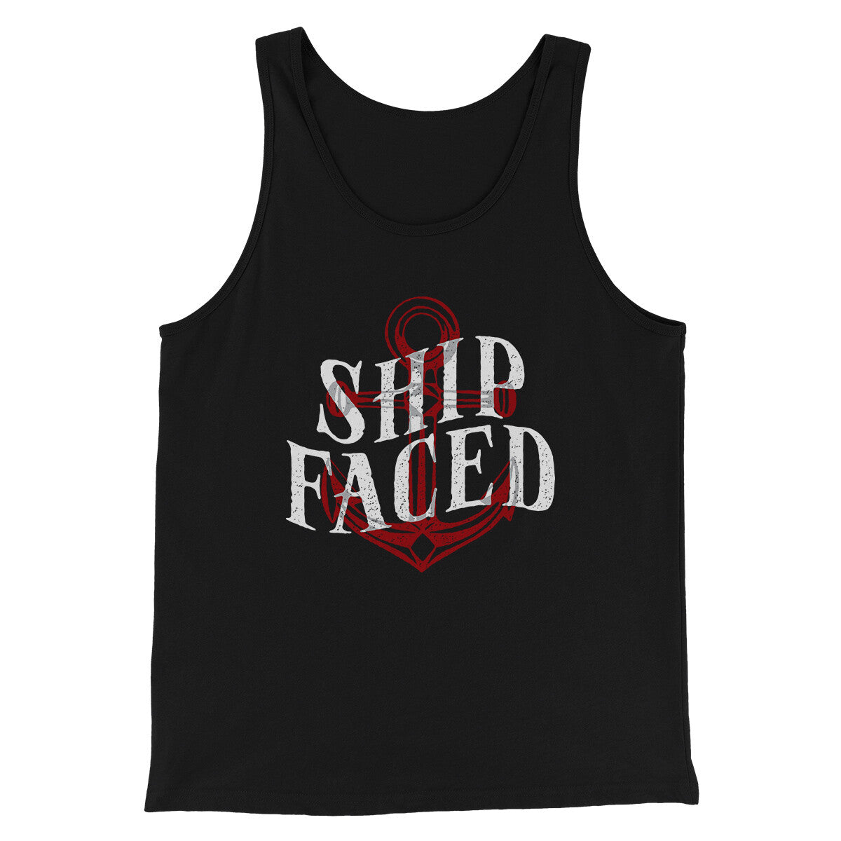 Ship Faced Men/Unisex Tank Top | Funny Shirt from Famous In Real Life