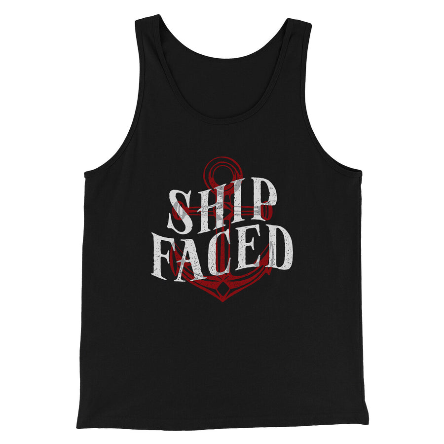 Ship Faced Men/Unisex Tank Top | Funny Shirt from Famous In Real Life