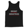 Knight Industries Men/Unisex Tank Top Black | Funny Shirt from Famous In Real Life