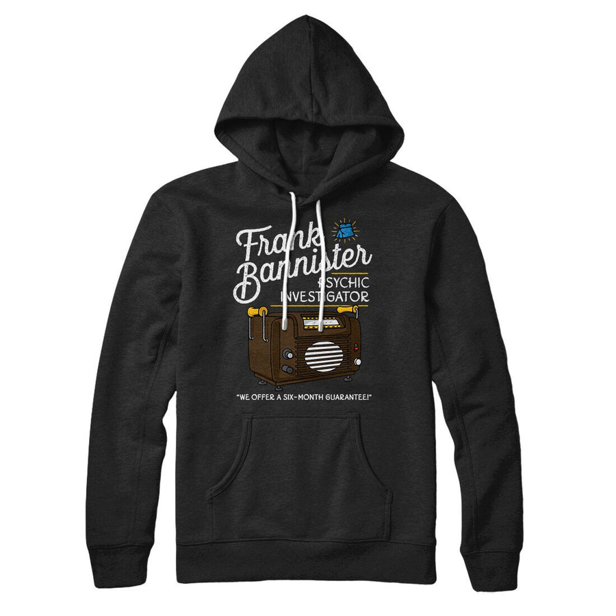 Frank Bannister Psychic Investigator Hoodie | Funny Shirt from Famous In Real Life