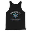 Tim Whatley Dentistry Men/Unisex Tank Top Black | Funny Shirt from Famous In Real Life