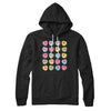Candy Heart Anti-Valentines Hoodie Black | Funny Shirt from Famous In Real Life