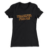 Thankful For Me Funny Thanksgiving Women's T-Shirt Black | Funny Shirt from Famous In Real Life