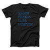 Ghost Names Men/Unisex T-Shirt Black | Funny Shirt from Famous In Real Life
