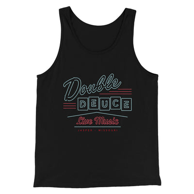 Double Deuce Funny Movie Men/Unisex Tank Top Black | Funny Shirt from Famous In Real Life