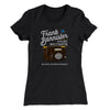 Frank Bannister Psychic Investigator Women's T-Shirt Black | Funny Shirt from Famous In Real Life