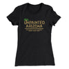Unpainted Arizona Women's T-Shirt Black | Funny Shirt from Famous In Real Life
