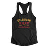 Gold Rush Jewelry Women's Racerback Tank Black | Funny Shirt from Famous In Real Life
