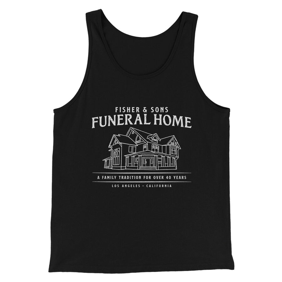 Fisher And Sons Funeral Home Men/Unisex Tank Top | Funny Shirt from Famous In Real Life