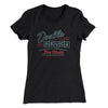 Double Deuce Women's T-Shirt Black | Funny Shirt from Famous In Real Life