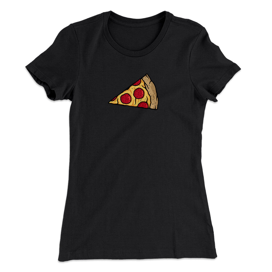 Pizza Slice Couple's Shirt Women's T-Shirt | Funny Shirt from Famous In Real Life