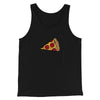 Pizza Slice Couple's Shirt Men/Unisex Tank Top Black | Funny Shirt from Famous In Real Life