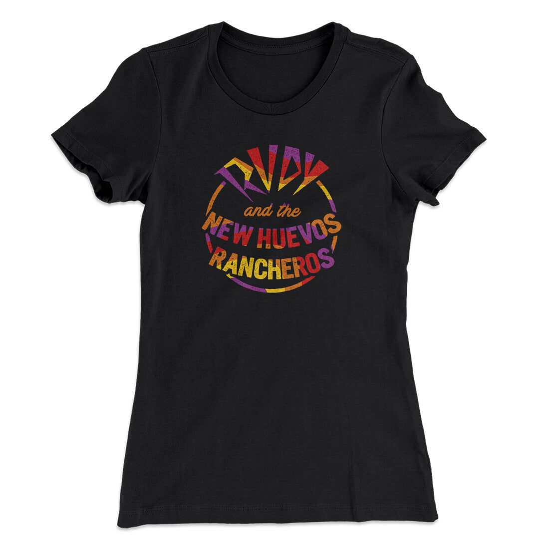 Rudy And The New Huevo Rancheros Women's T-Shirt | Funny Shirt from Famous In Real Life