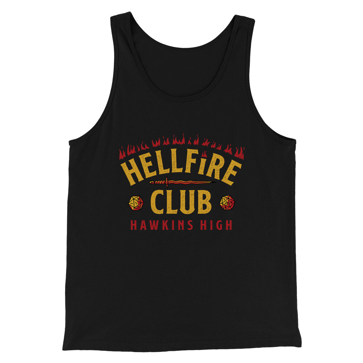 Hellfire Club Men/Unisex Tank Top | Funny Shirt from Famous In Real Life