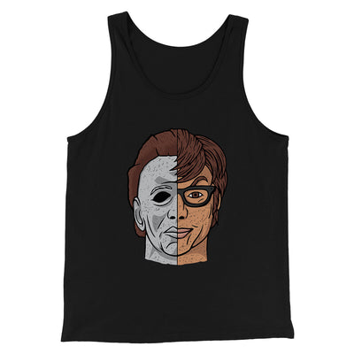 Michael Myers Funny Movie Men/Unisex Tank Top Black | Funny Shirt from Famous In Real Life