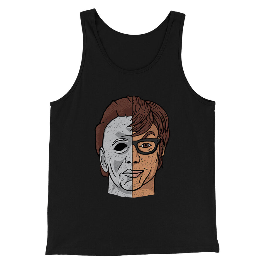 Michael Myers Funny Movie Men/Unisex Tank Top Black | Funny Shirt from Famous In Real Life