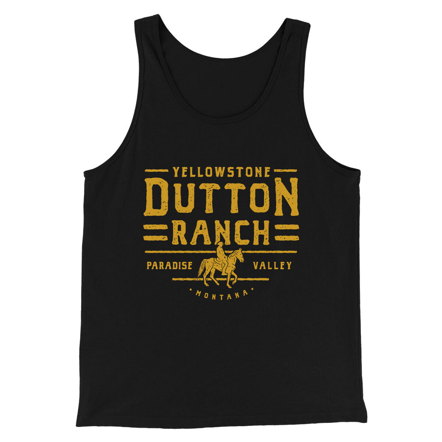 Yellowstone Dutton Ranch Men/Unisex Tank Top | Funny Shirt from Famous In Real Life
