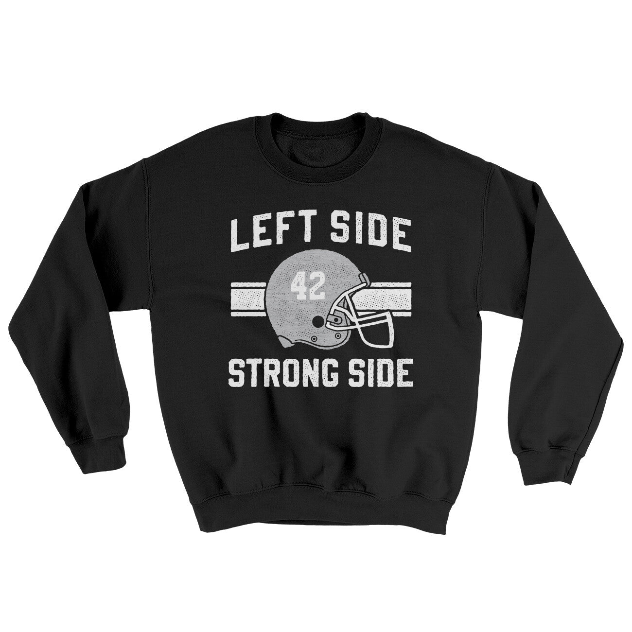 Left Side Strong Side Ugly Sweater | Funny Shirt from Famous In Real Life
