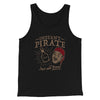 Instant Pirate, Just Add Rum Men/Unisex Tank Top Black | Funny Shirt from Famous In Real Life
